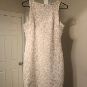 Cream colored dress
